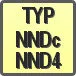 Piktogram - Typ: NNDc,NND4